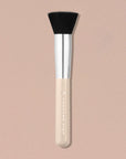 Avocado Zinc SPF Brush with black bristle head and beige handle
