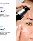 Instructions on how to apply SkinCeuticals Advanced RGN-6