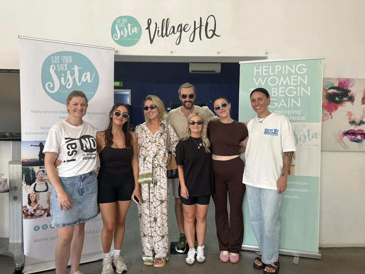 Klinika and Got Your Back Sista teams together at Village HQ Newcastle